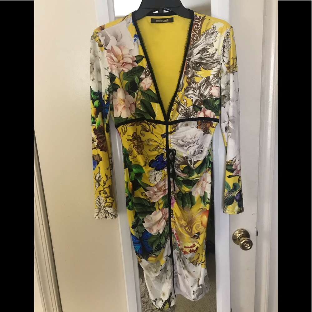 ❌SOLD❌  Roberto Cavalli floral print dress